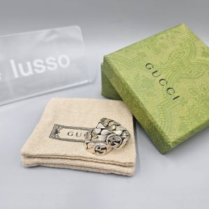 구찌 인터로킹 G 체인 반지 661515