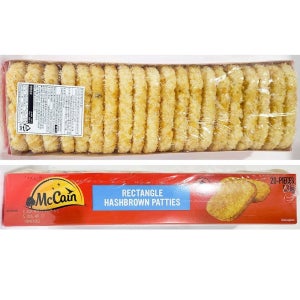 냉동감자(맥케인 해쉬브라운 약60g/개 1.3K) X8