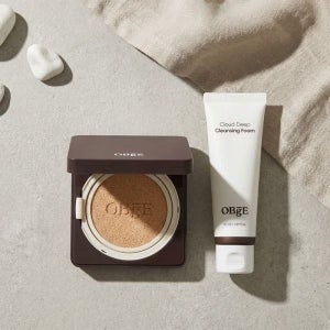 OBGE 퍼펙트 옴므 쿠션 클라우드 딥 클렌징폼 50ml 세트 OBG032 1195404