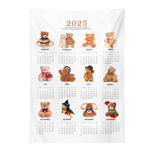 2025년 쁘띠 패브릭 달력