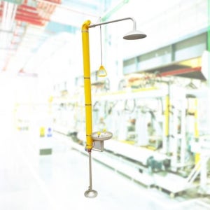 일체형 동파견고한방지형 비상샤워기 응급세안 눈세척