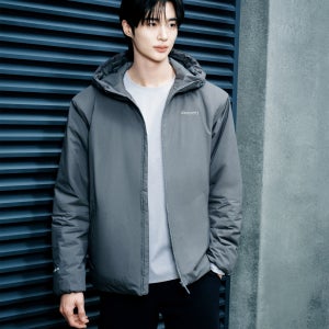 [디스커버리 공식몰] 남성 프리마로프트 패딩자켓 (다크 그레이) DMPD33061-GRD