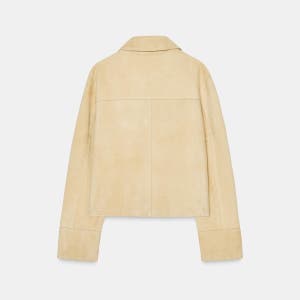 자라 ZARA 자라 ZW 컬렉션 한정판 스웨이드 자켓 2521 043 725