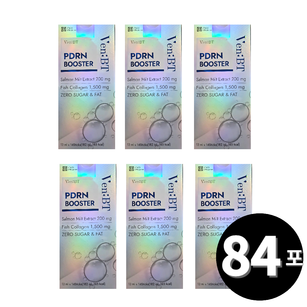 종근당 벤비티 PDRN 부스터 <b>연어이리</b>추출물 14포 6개