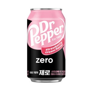 닥터페퍼 제로 스트로베리&크림 (350ML)