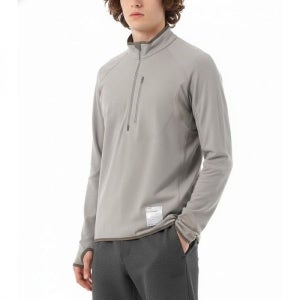 새티스파이 25FW FuzzFleece Grid Half-Zip (11013-RR-SA) (퍼즈플리스 그리드 하프짚)