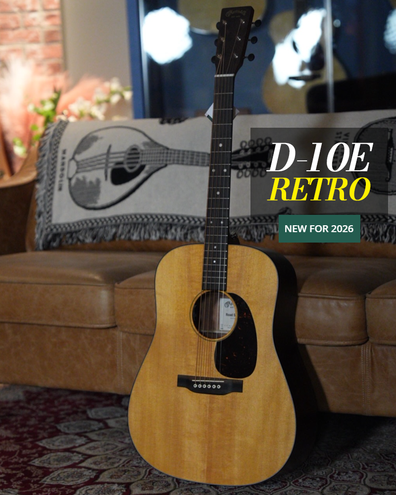 Martin 마틴기타 D-10E Retro New for 2026