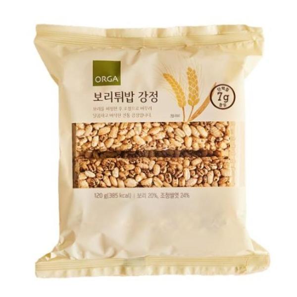 올가홀푸드(ORGA) ORGA 보리튀밥 강정 성분 분석