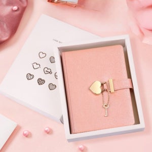 비밀일기장 연인 태교 노트 수첩 만년 다이어리 꾸미기 감사일기 비밀