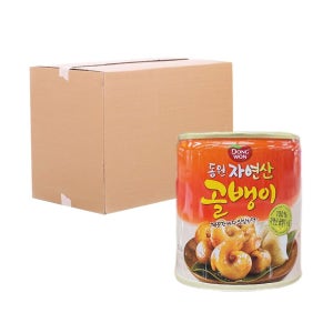 비제이마켓 자연산골뱅이 230G 24개입 (1박스) 동원골뱅이 골뱅이캔 골뱅이통조림