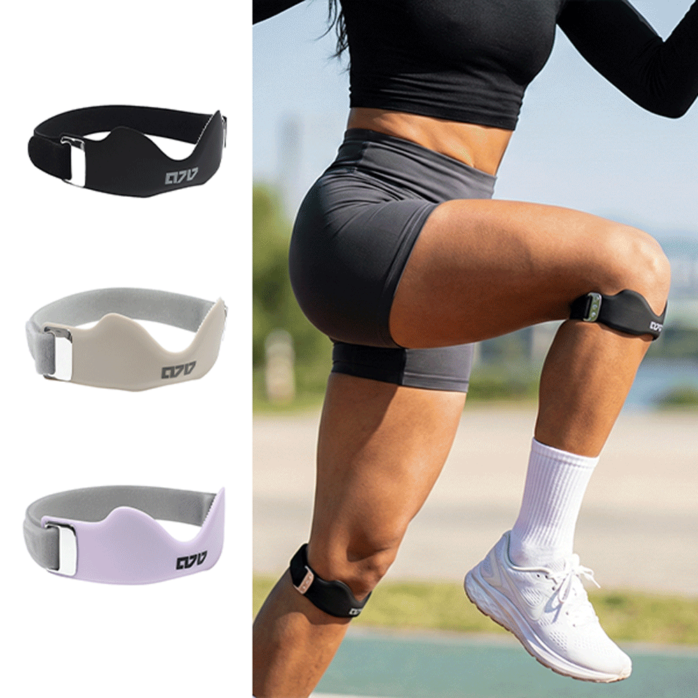 HICKIES 포커스핏 실리콘 에어쿠션 슬개건 <b>무릎</b>보호대 헬스 러닝 테니스 N01 2개입