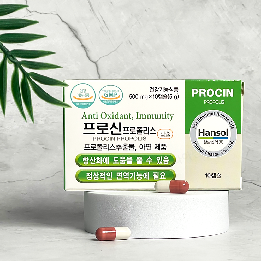 프로폴리스 아연 프로신프로폴리스 10캡슐, 1개