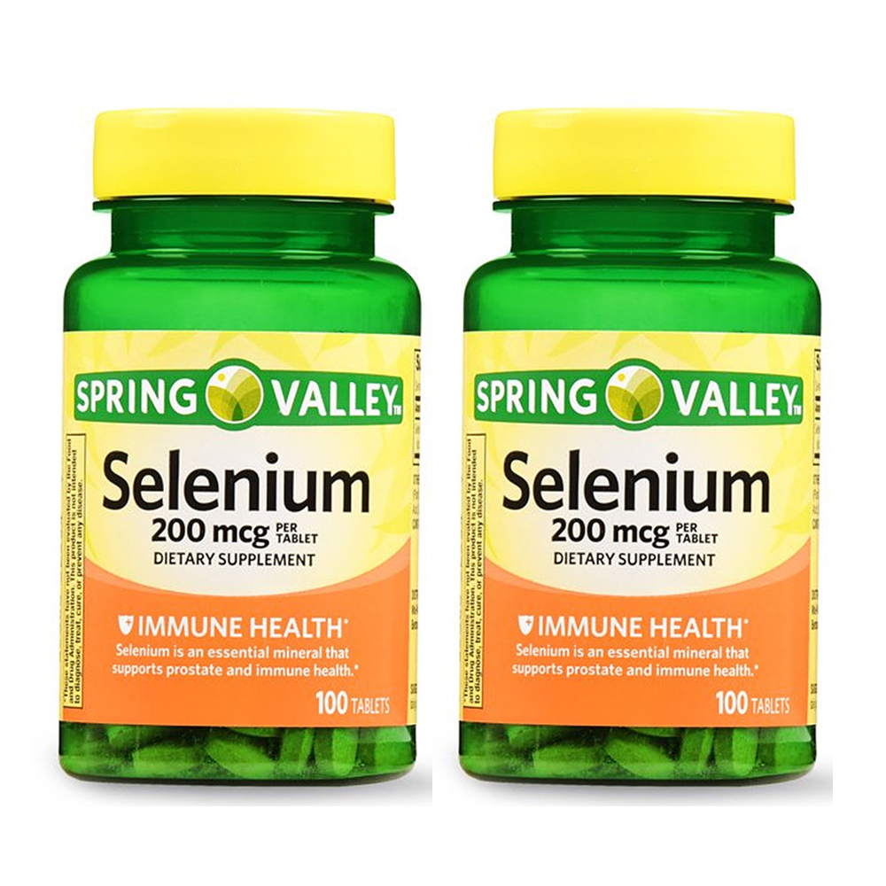 <b>스프링밸리</b> 셀레늄 200mcg 100정, 1개