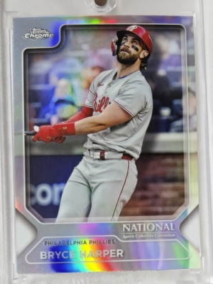 2025 TOPPS CHROME 탑스 크롬 브라이스 하퍼 NSCC 실버팩 MLB 야구 카드