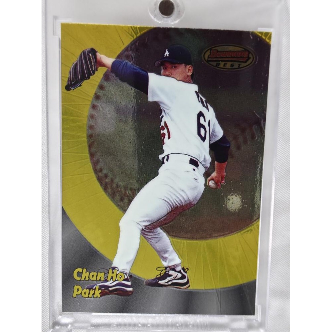 1998 Bowman Best 바우먼 베스트 #43 박찬호 LA 다저스 MLB 야구 카드 JOY  1개