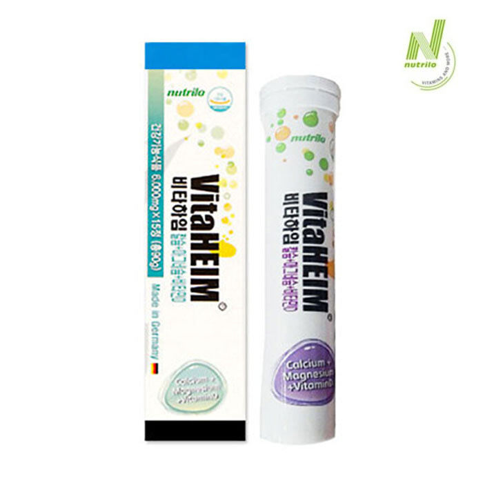 <b>누트릴로</b> 비타하임 <b>칼슘</b>+마그네슘+비타민D 발포비타민 15정