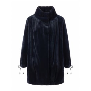 진도모피 스탠드카라 쉬어드 밍크 자켓 JMJU01NV 1051675