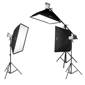 한반도 사진조명 촬영 세트 E400 STUDIO-A 의류(WDC08AF)