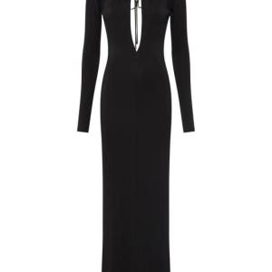 마린세르 25FW 마린세르 미디 원피스 WDR410ACJER0082 BK99 Black