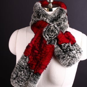 품절되면다시없습니다,렉스 장미 목도리 머플러 워머, F. JaㅇIn (장인을 위하여)