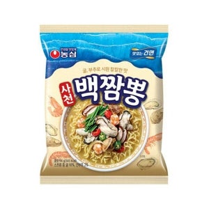 케이티알파쇼핑 농심 사천 백짬뽕 94gx16봉지(반박스)