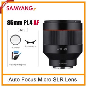 삼양 85mm F1.4 EF 자동 초점 카메라 렌즈, DLSM AF 모터, 풀 프레임 렌즈, 소니 E 캐논 EF/RF 니콘 카메라 R5 R6 6D 마크 II