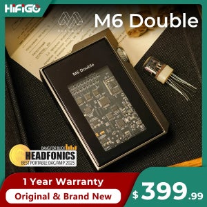 Musehifi M6 더블 JAN 6418+IN-17 하이파이 휴대용 DAC & 헤드폰 앰프 ES9039 DAC 칩셋 진공관 이어폰 디코더 AMP