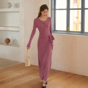 [심플레트로] SR_Fake two-piece strappy dress_2color m1037_1649818