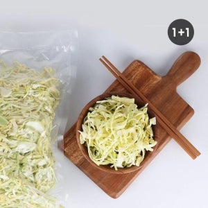 유기농 슬라이스 양배추채 1kg (1+1총2kg)