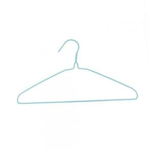 제이앤엘글로벌탑스 논 베이베이직직 스틸 옷걸이 슬림형 블루 색상 (44530437)