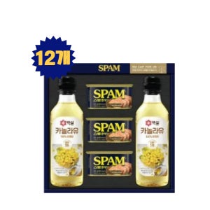 [26년 명절선물세트] 스팸 고급유7호 X 12개