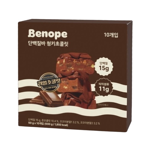 베노프하우스 베노프 단백질바 청키초콜릿