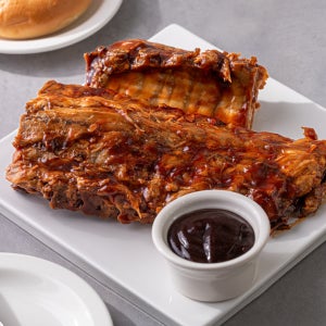 부드러운 바베큐 폭립 한짝 1200g, 강남한우미트델리 정육점