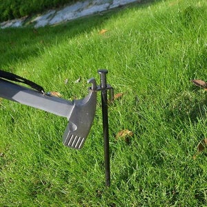 제이앤엘글로벌탑스 스틸 캠핑망베스트치 팩 등산 낚시 타프 텐트 해머 (44763290)