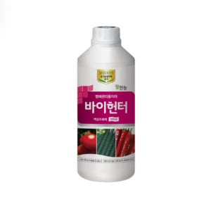 팜한농 바이헌터 500ml - 바이러스 예방 유기농업자재 ( 골치 아픈 식물바이러스병! ‘바이헌터’로 예방접종하세요!)