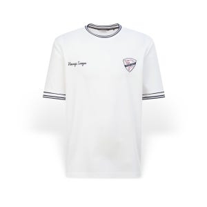 [롯데백화점] 헤지스 남성 로고자수 면혼방 반팔티셔츠 HZTS6B055WT LE1220858309