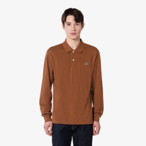 [라코스테] 남성 프렌치 레귤러핏 긴팔 베이직 폴로 PH732E-54N SHI