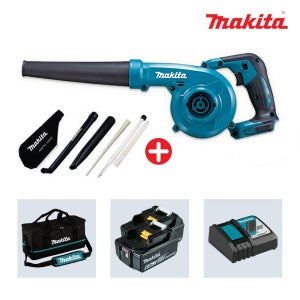 마끼다 DUB185RGE 18V 6.0Ah 2팩 충전송풍기 브로워 청소 흡입가능 풀세트(각종노즐포함) DUB182후속