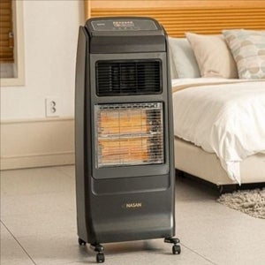 스탠딩 복합 전기 히터 바퀴형 이동식 전기 히터 난방기구 난방