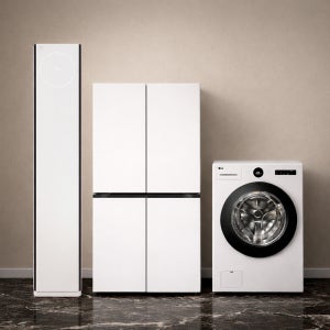 LG 디오스 오브제컬렉션 매직스페이스 냉장고 + LG 트롬 워시콤보 + LG 휘센 오브제컬렉션 타워II 에어컨 2in1 (T875MHH111 + FH25WA + FQ17ET1HC2