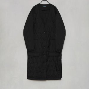 더일마 Anne Work Quilted Coat Black