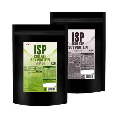 [성풍양행] 1.2kg 3팩 압도적 용량 ISP 분리<b>대두단백</b>, 흑임자맛으로 더 맛있게