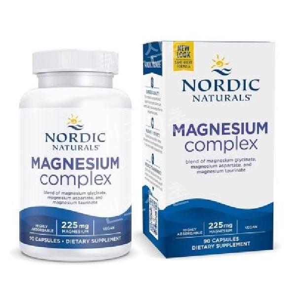 노르딕내추럴스 <b>마그네슘</b> 콤플렉스 글리시네이트 <b>아스파테이트</b> 캡슐 90캡슐, 1개