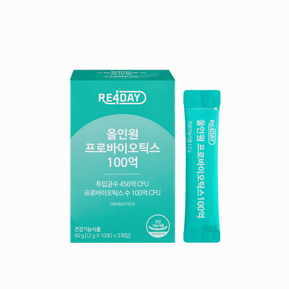리포데이 올인원 프로바이오틱스 30포, 4개