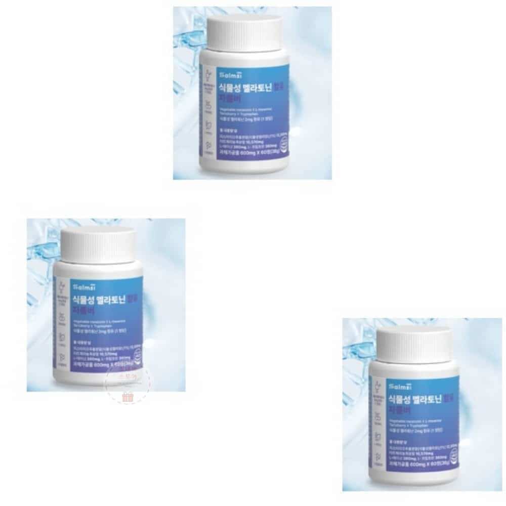 SAL 타트체리농축 파스타치오추출 600mg x 60정 x 3개 레몬밤추출 <b>릴렉싱</b> 상추추출 치커리뿌리 <b>테아닌</b> 휴식