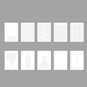 A5 6공 바인더 내지 다이어리내지 리필지 - 엠비언트  평점상위