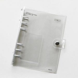 가져유 A6 다이어리 6공 커버 바인더 노트 투명 6공바인더 다이어리커버  평점상위