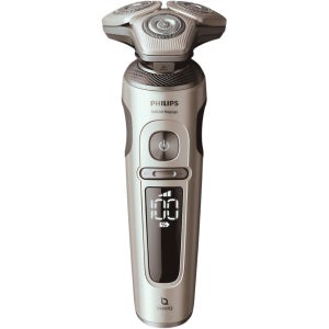 필립스 SkinIQ S9000 프레스티지 전기면도기 샴페인골드 SP9883/36 무선충전 패드