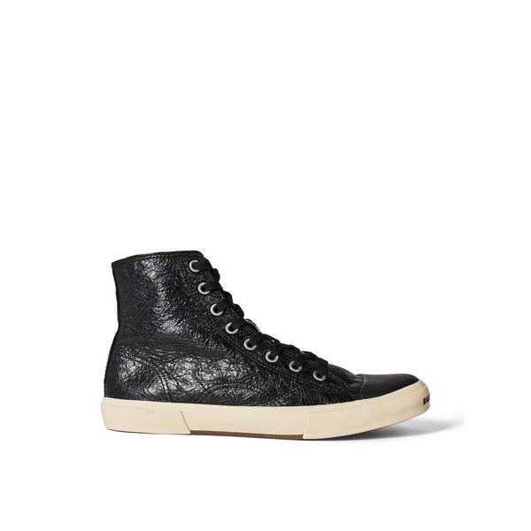 발렌시아가 파리 로고 하이탑 스니커즈 688752W3RCA1090 BLACK 남성 SS26