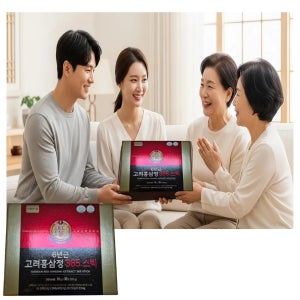 정원삼 6년근 고려홍삼정 365 스틱 선물세트,300g,쇼핑백,4개